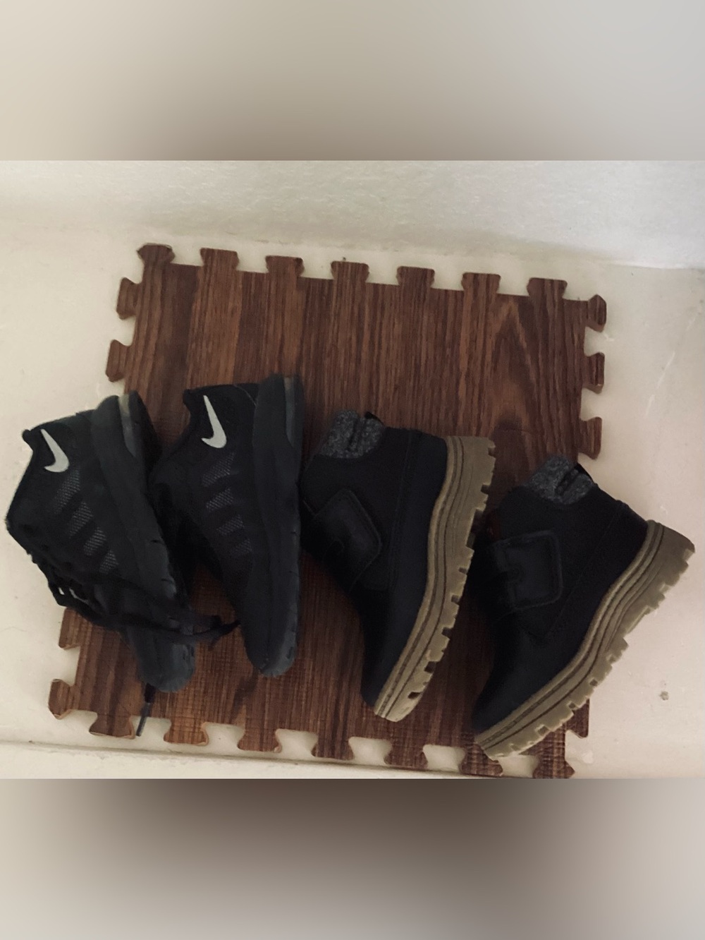 PLEASE READ DESCRIPTION
Carters boots and Nike sneakers shoes bundle. - Picture 3 of 6